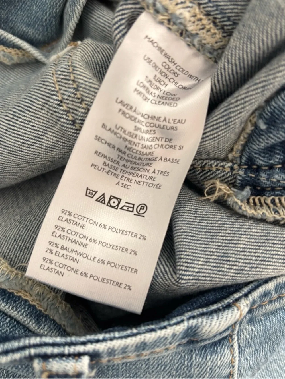 We the Free People Women's Size 26 Blue Level Up Slit Slim Flare Jeans